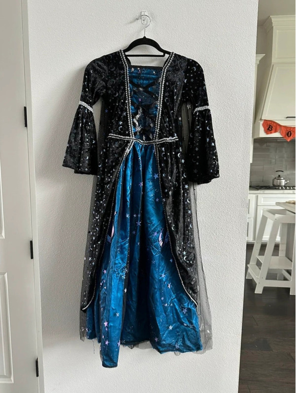 Kids Midnight Sorceress witch Costume Spirit Halloween